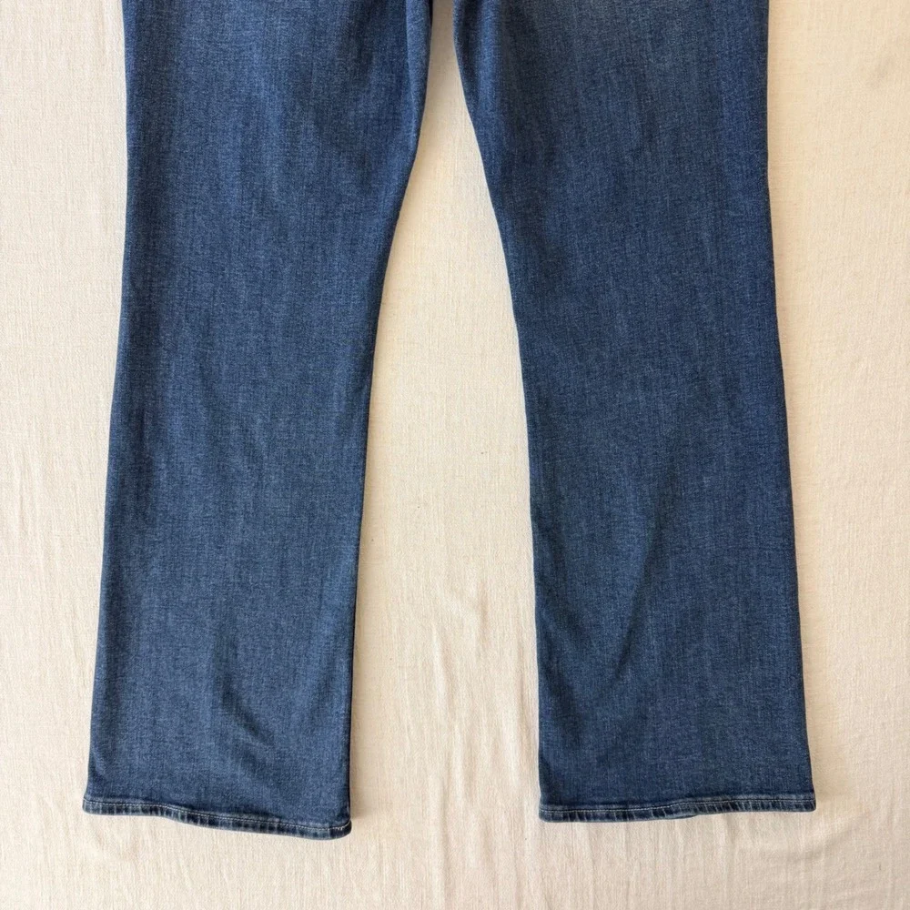 Lucky Brand Sweet Mid Rise Boot Jeans 14/32A Dark Wash Y2K Bootcut
